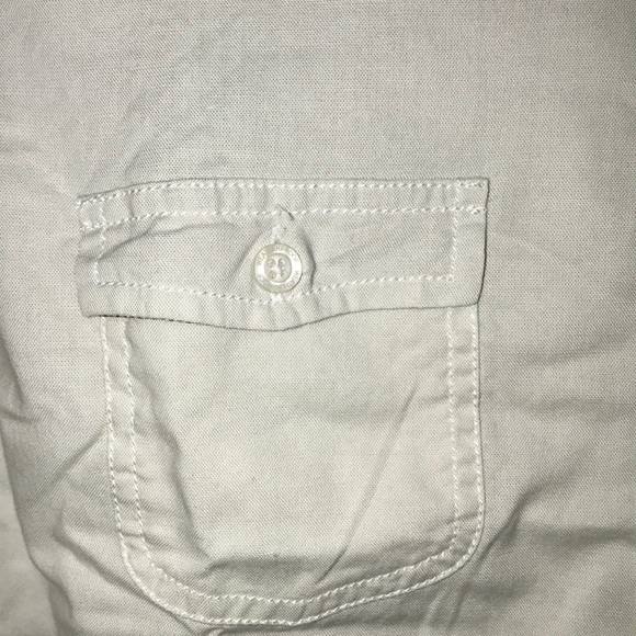 Weatherproof Vintage Long-Sleeve Shirt Tan Stone L - Picture 5 of 8